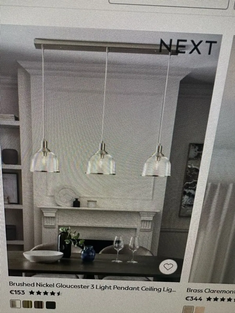 kitchen & over table lights - Image 1