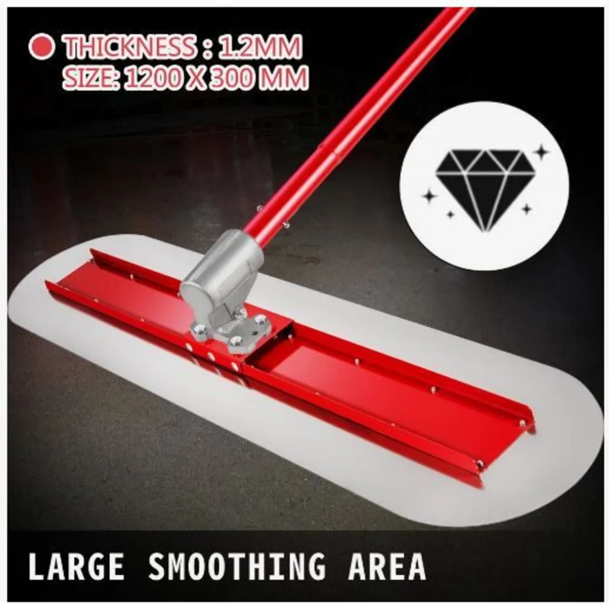 Bull Float Manganese Steel Concrete Float - Image 2