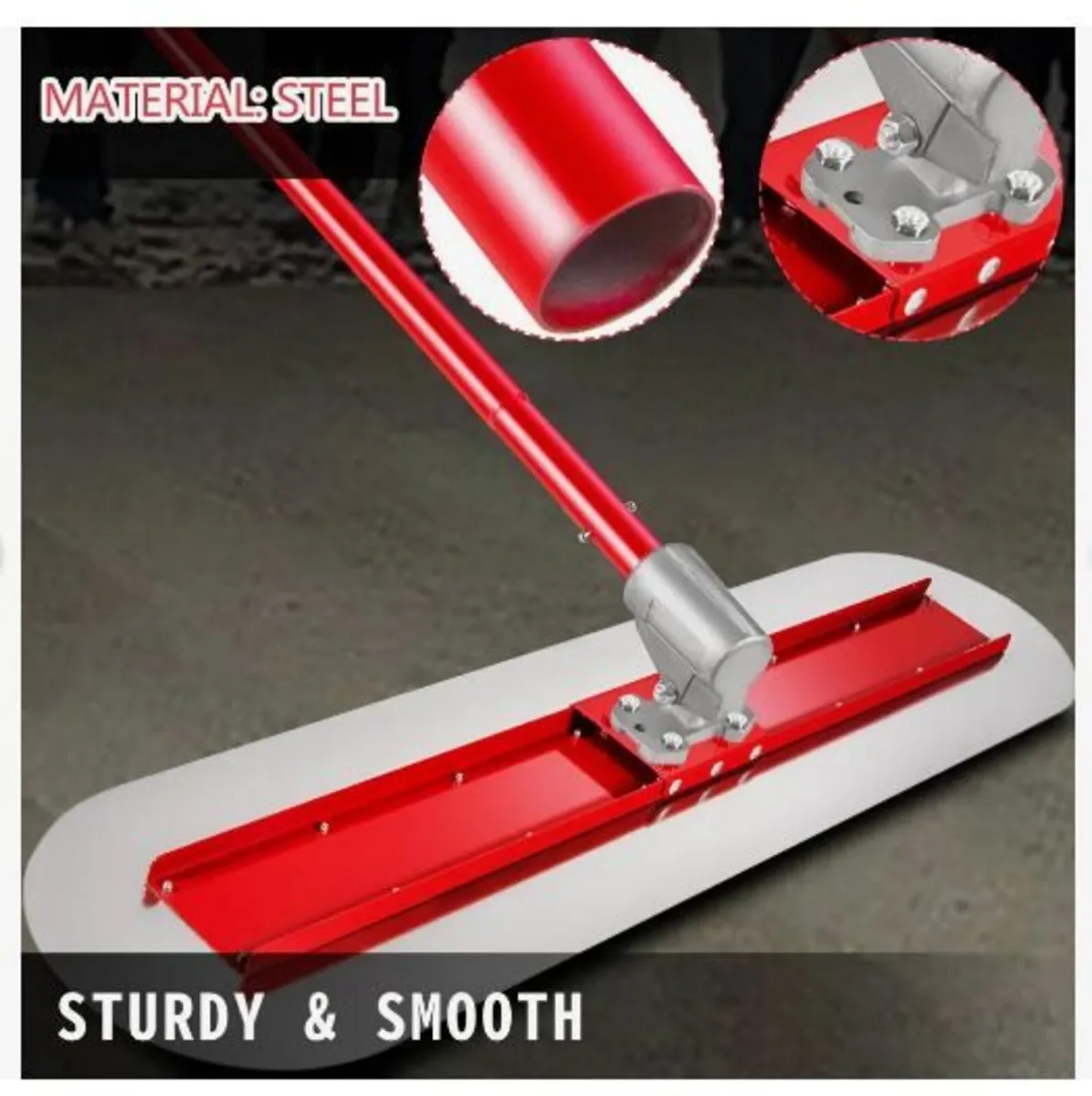 Bull Float Manganese Steel Concrete Float - Image 4