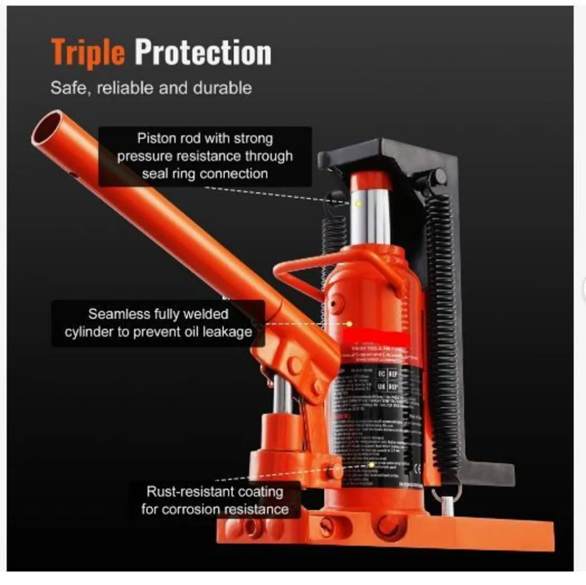 Hydraulic Toe Jack - Image 1