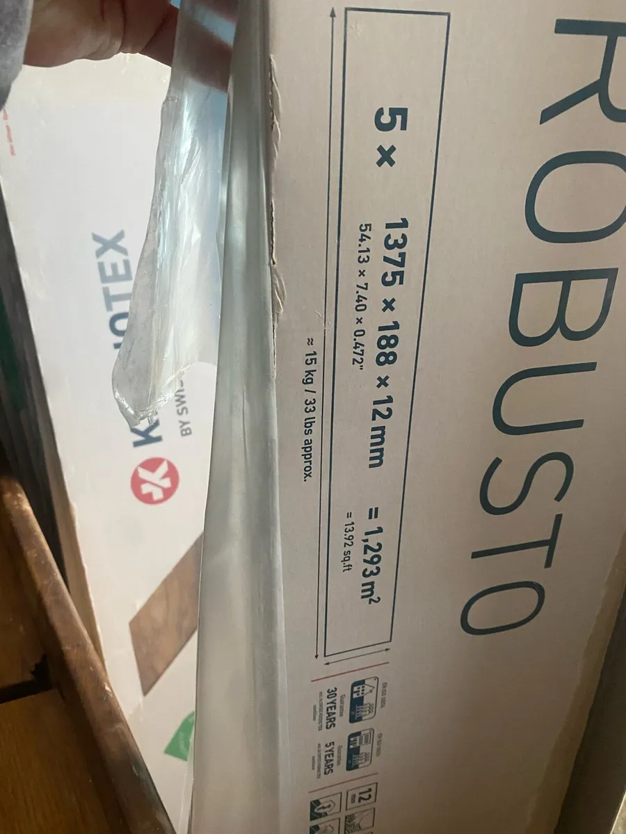 Kronotex 12mm Laminate Flooring. - Image 3