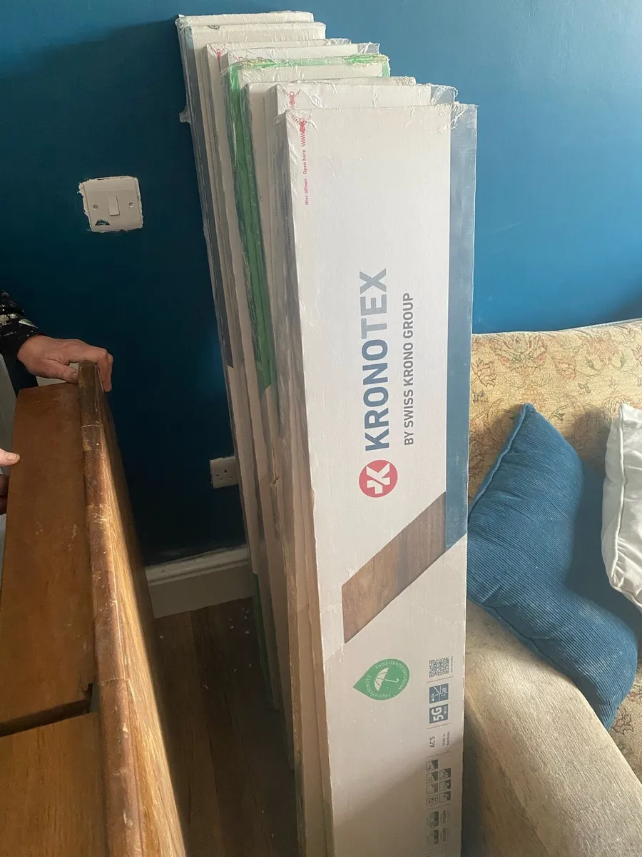 Kronotex 12mm Laminate Flooring. - Image 1