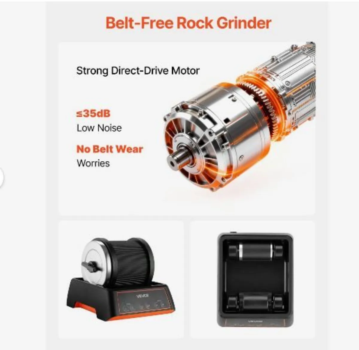 Rock Tumbler Kit, Rock Polishing Kit - Image 3