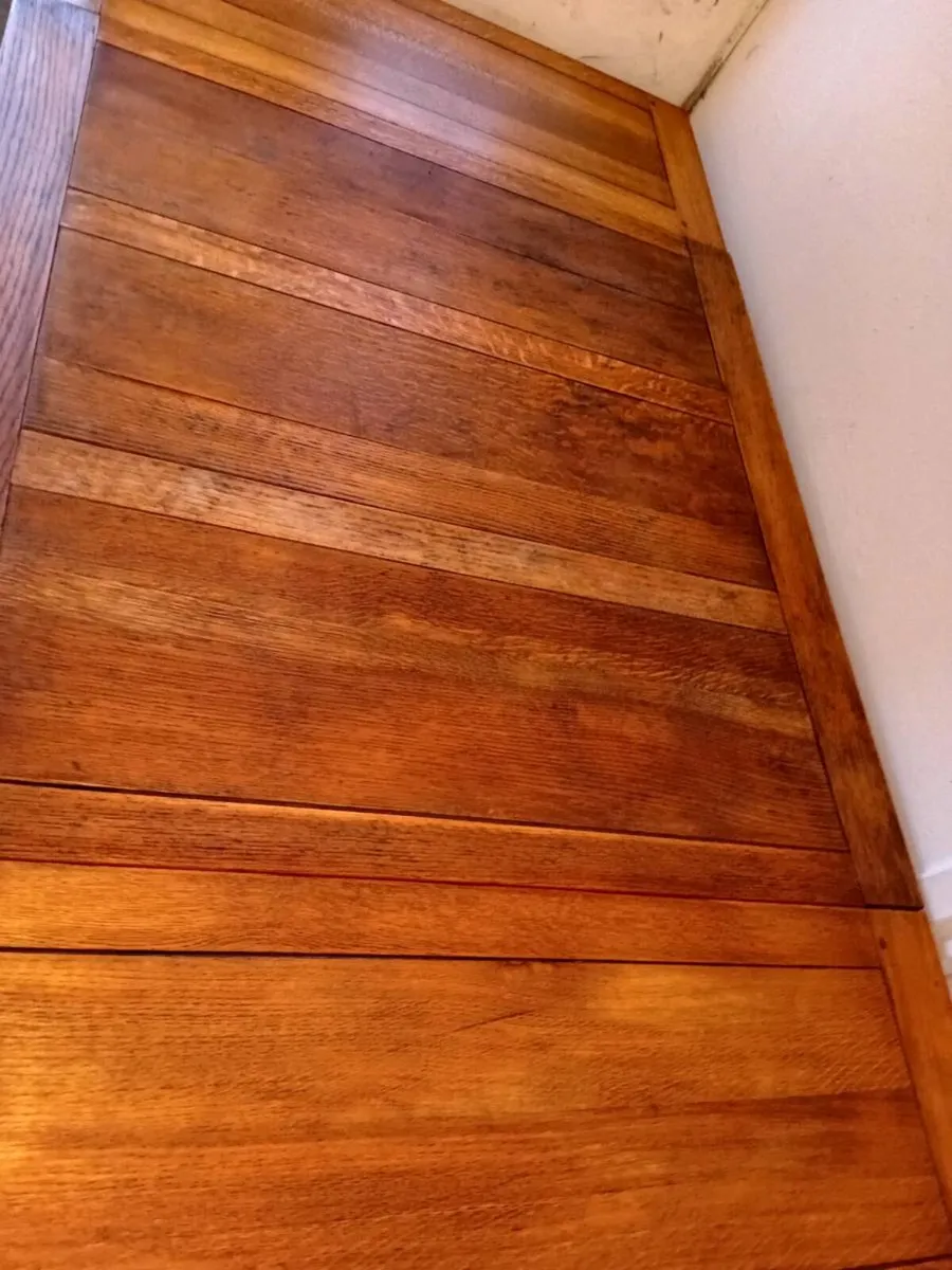 irish antique barley twist draw leaf table - Image 4