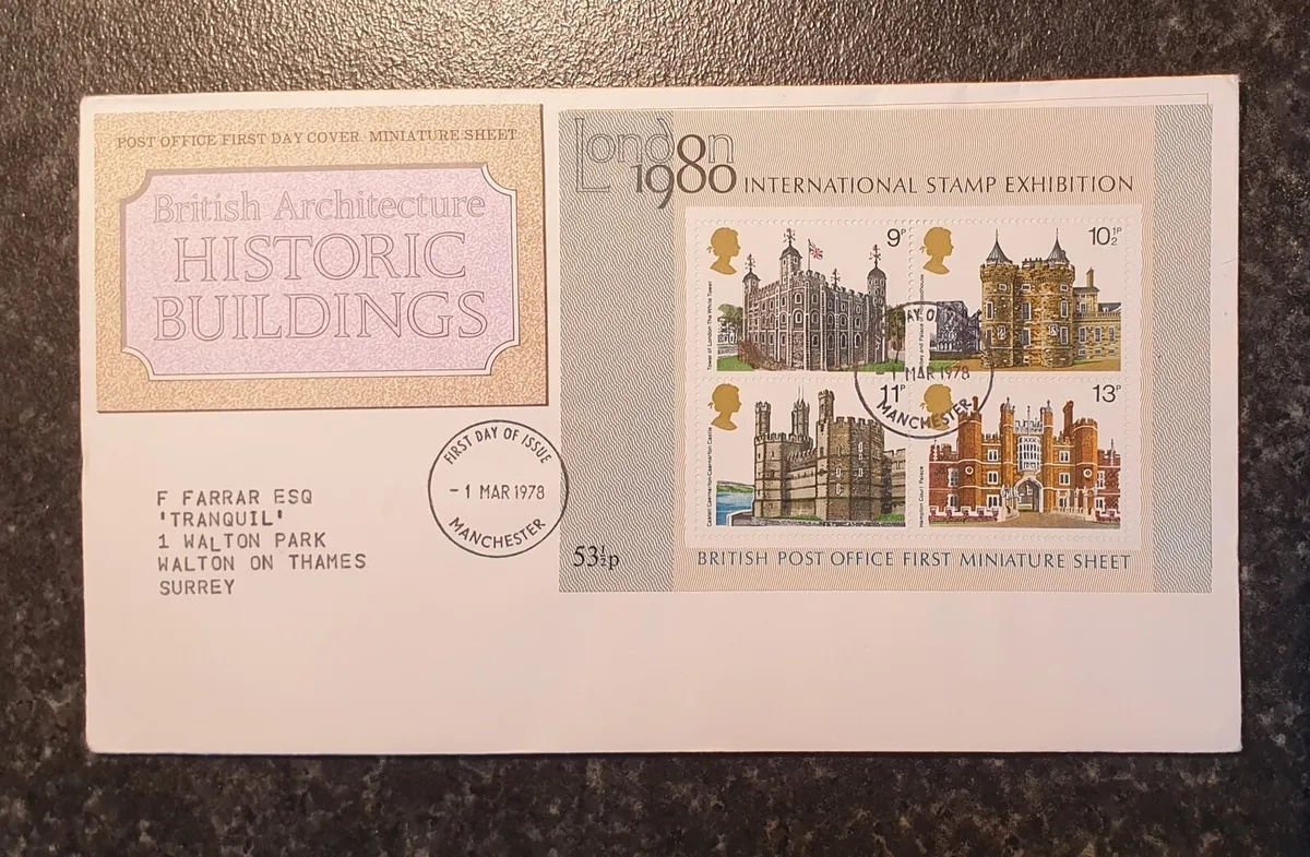 UK 1st Day Covers from 1978 - Image 3