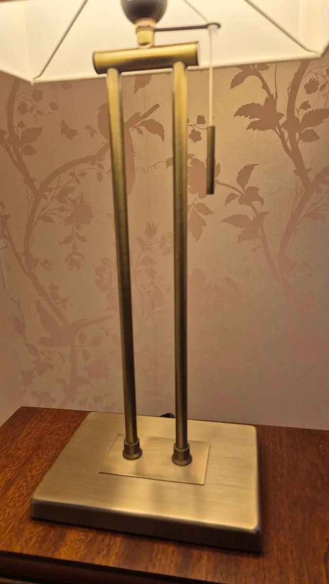 Matching Table and Floor Lamps - Image 1