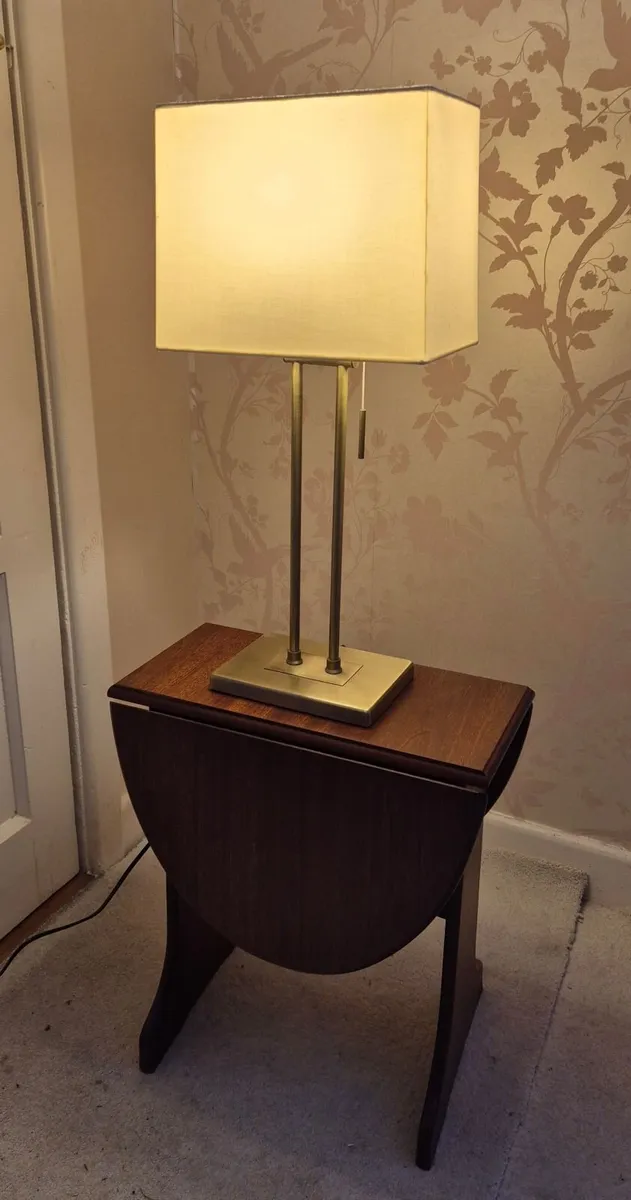 Matching Table and Floor Lamps - Image 2