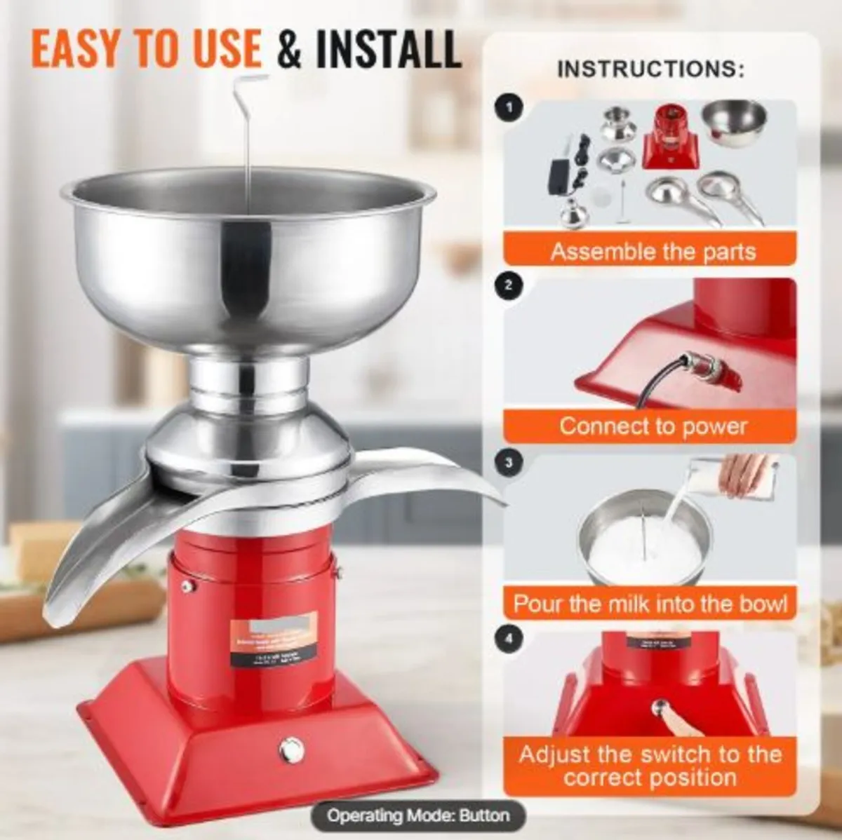 Milk Cream Centrifugal Separator, 304 Stainless - Image 2