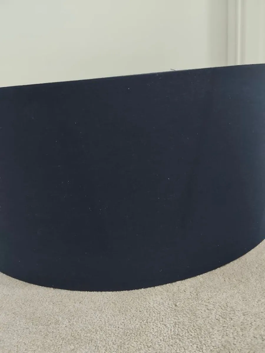 Next Blue Rico Easy Fit Shade Drum Ceiling Light - Image 3