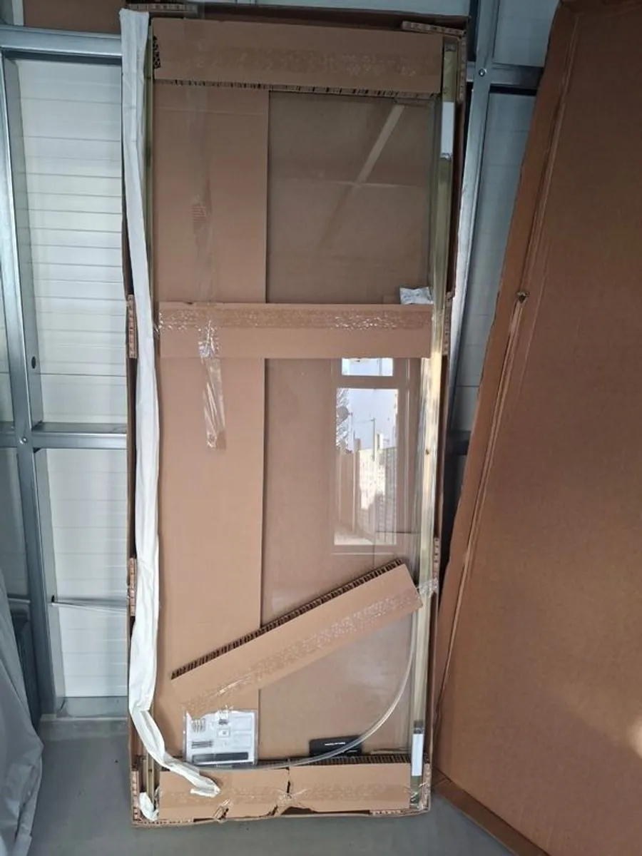 Asura Crosswater infold shower Door & Side panel (new) - Image 2