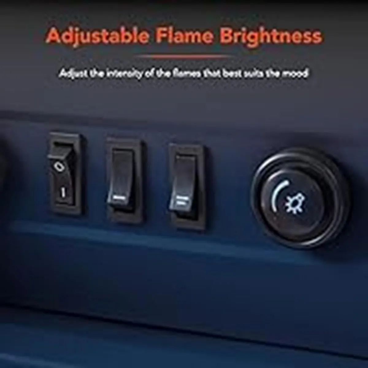 Wingham Log Effect Stove Fire With Realistic LED - Image 4