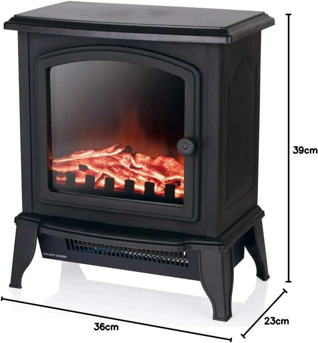 WL46021 Mable Compact Stove Fire with 2 Heat - Image 3