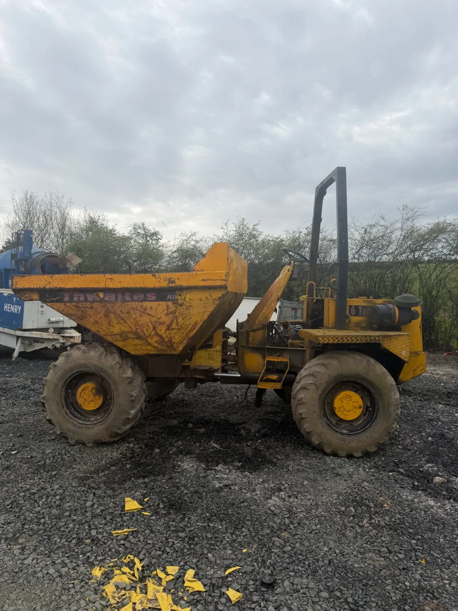 THWAITES 6 Ton Dumper NEEDS WORK - Image 1