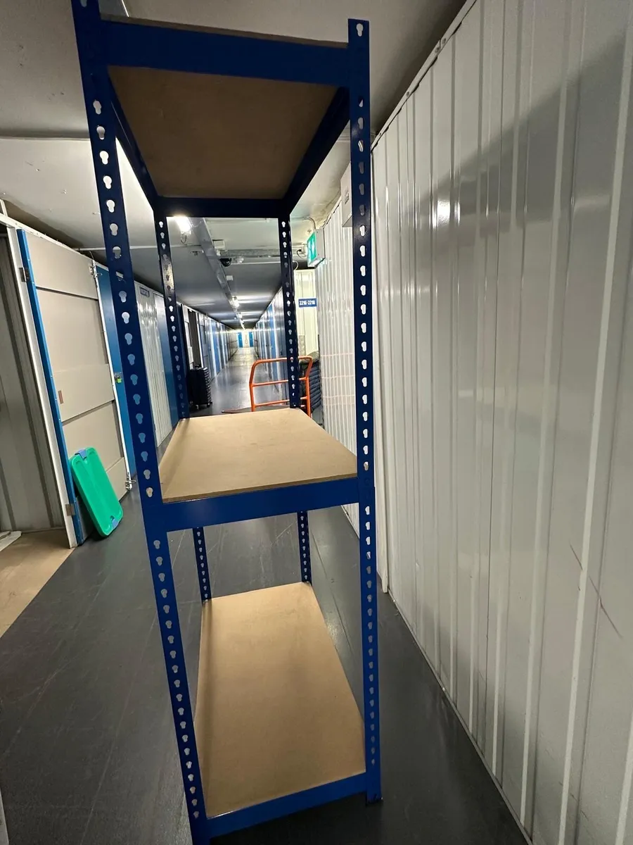 Steel shelving racks - Image 1