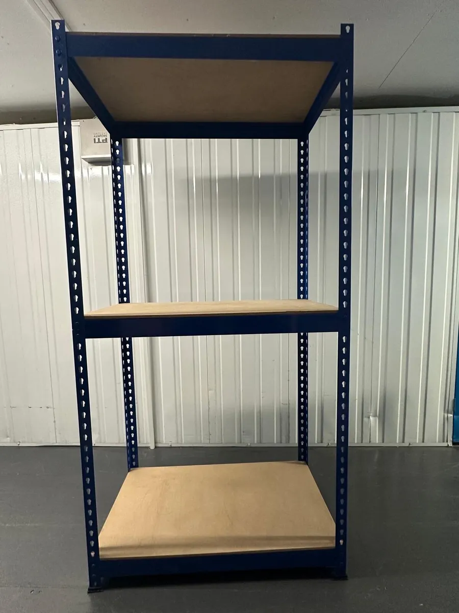 Steel shelving racks - Image 2
