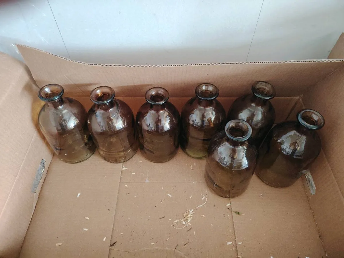 Amber glass bottles - Image 4