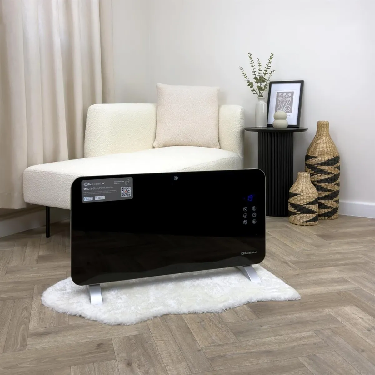 Panel Heater 1500W Smart Glass Works with Alexa - Image 2