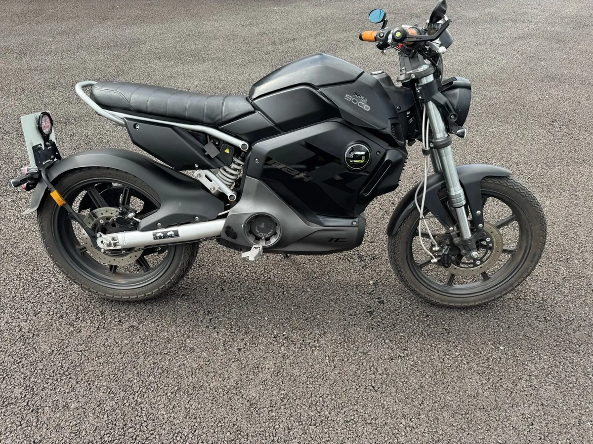 EV 2022 Super Soco Tc Max *FREE DELIVERY* + Trades - Image 2