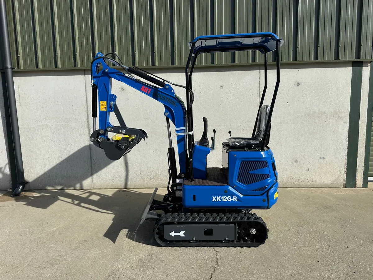 New AGT XK12G-R Mini Excavator **Online Auction** - Image 3