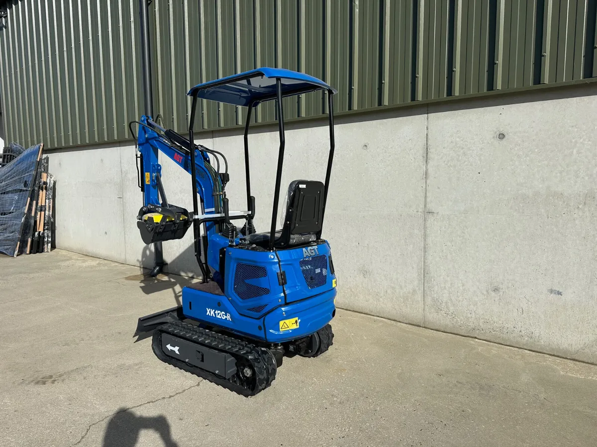 New AGT XK12G-R Mini Excavator **Online Auction** - Image 4