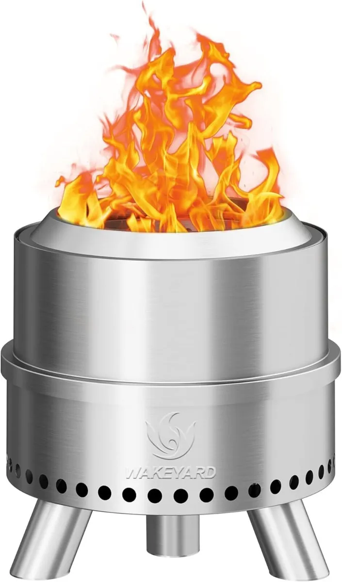 15 inch Smokeless FirePit with Waterproof Bag - Image 1