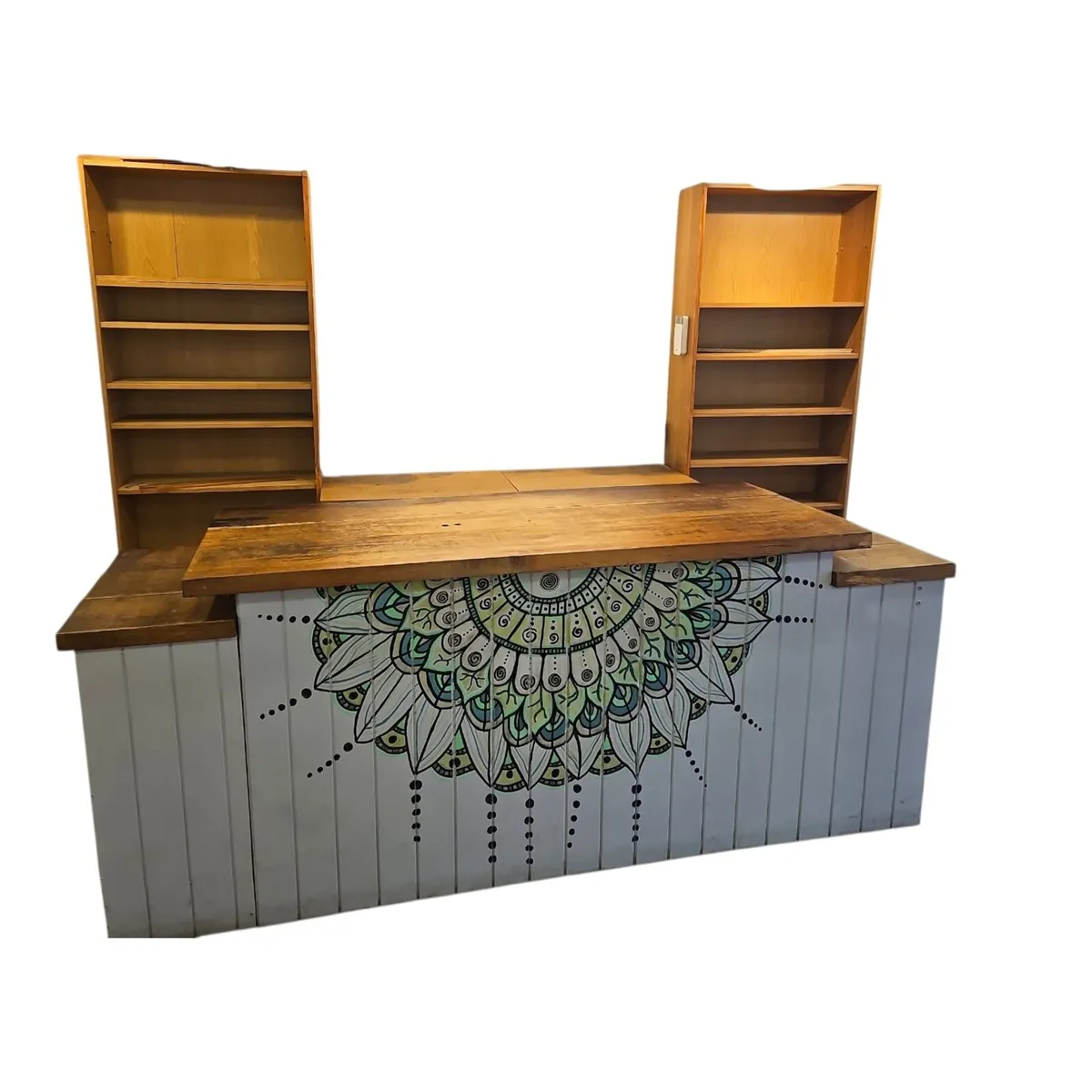 Shop Counter With Extra Shelves & Drawers - Image 1