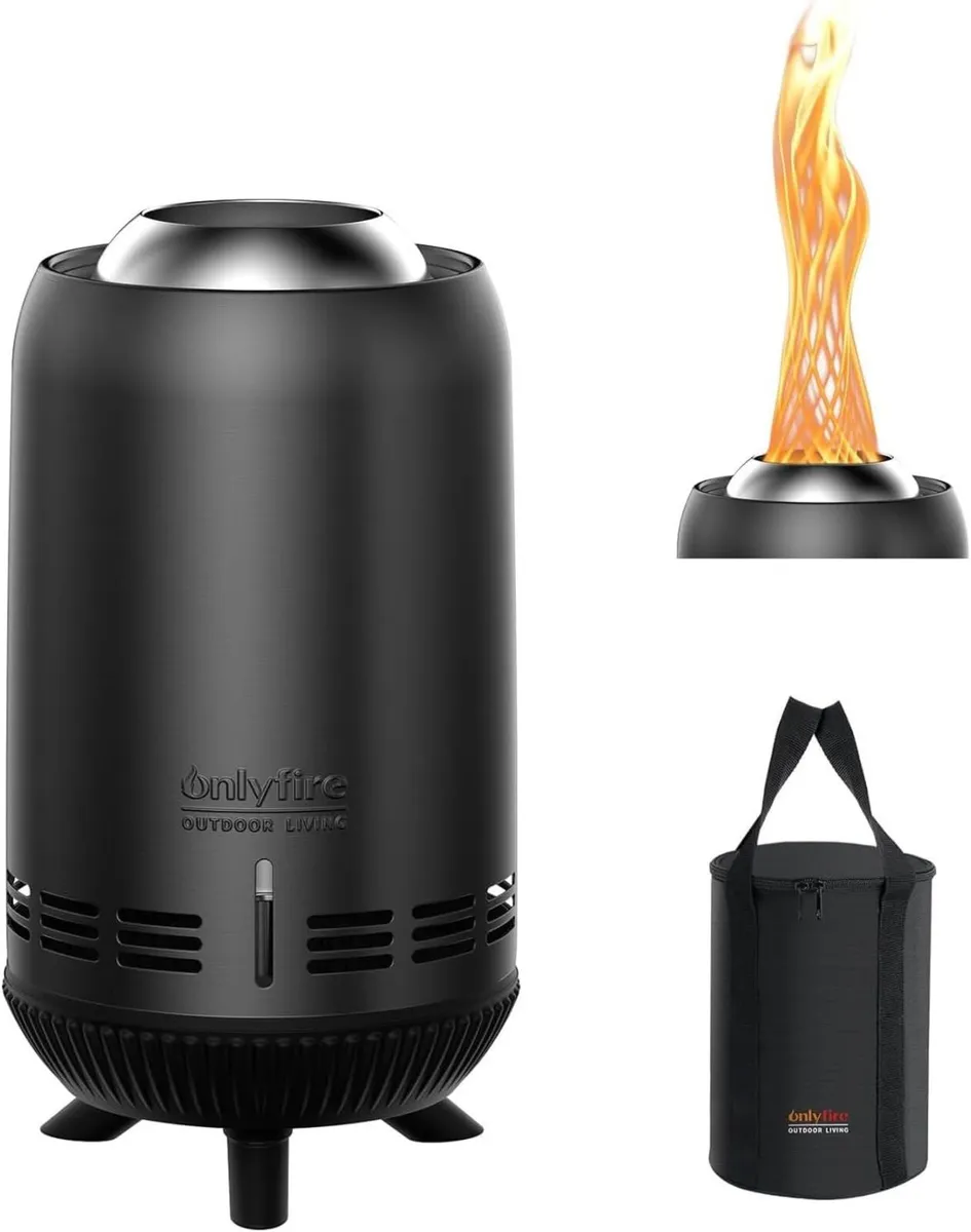 Smokeless Fire Pit with Carrying Bag Tabletop - Image 1