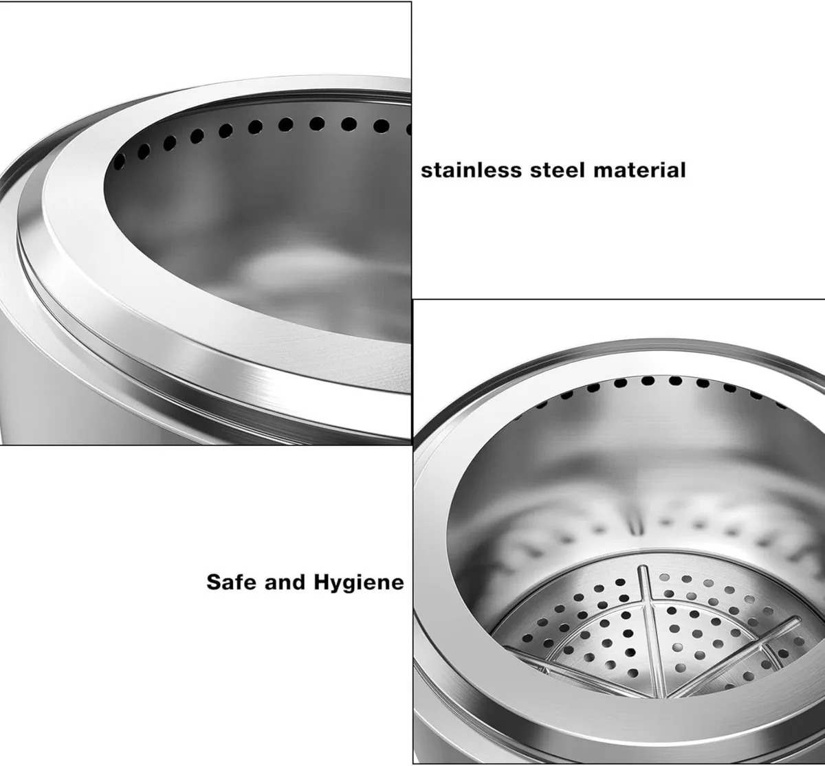 Smokeless Fire Pit Portable Outdoor Wood Burning - Image 4