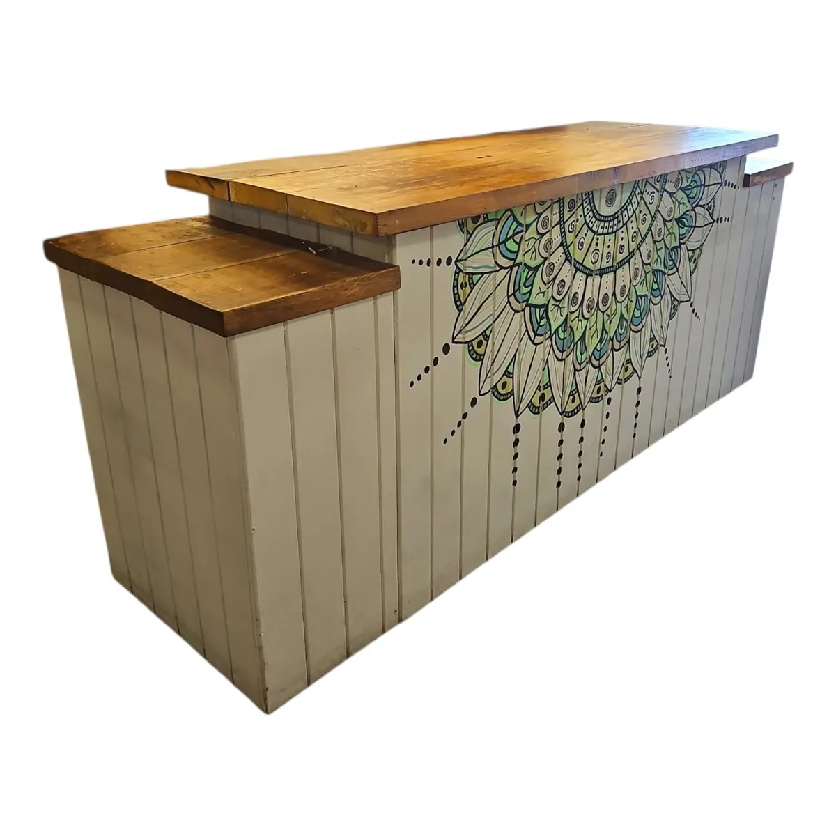 Shop Counter With Extra Shelves & Drawers - Image 4