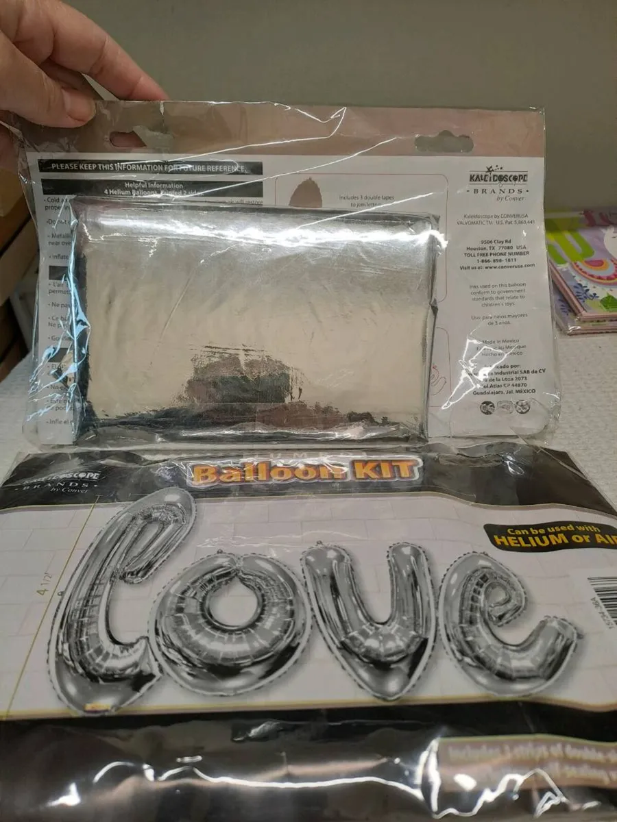 LOVE Foil Balloon Kits - Image 3