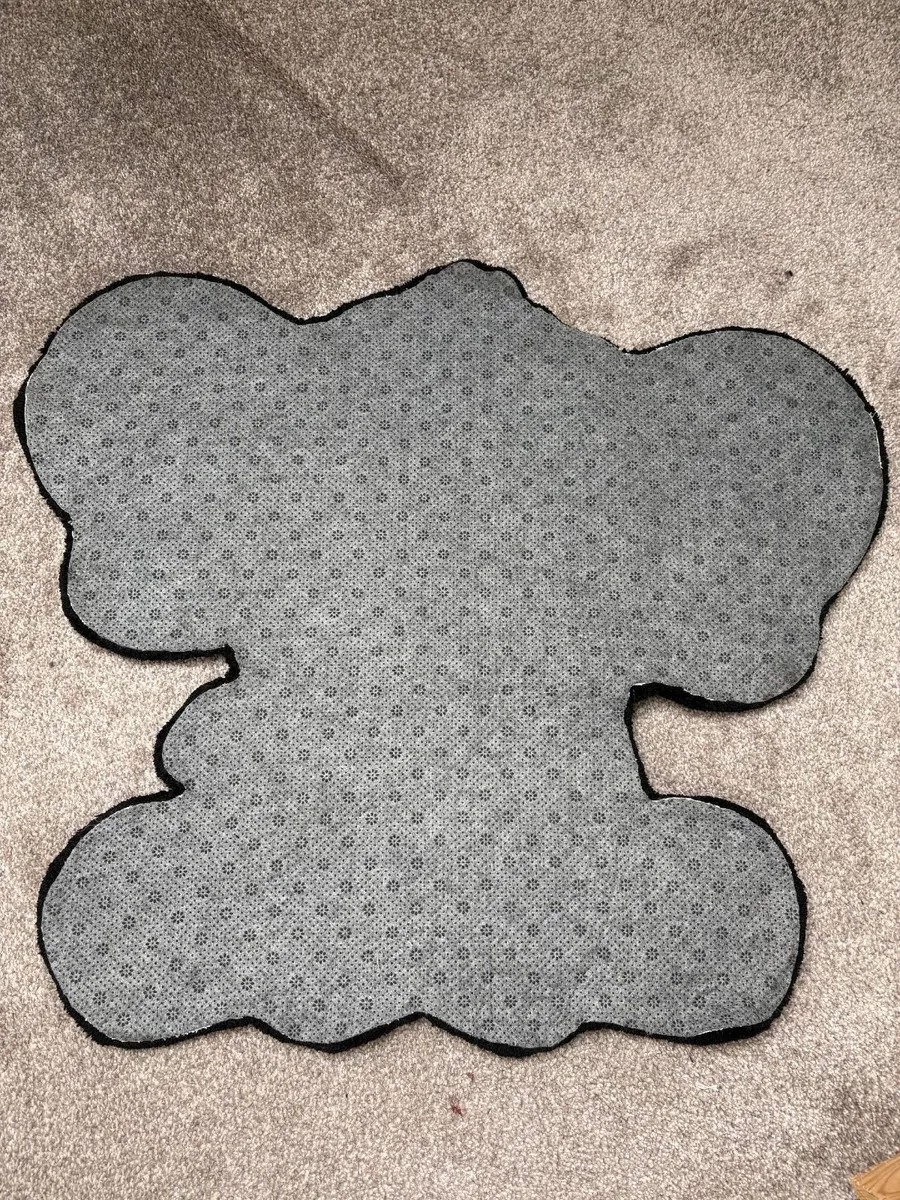 Cute Elephant Handmade tufted rug - Image 2
