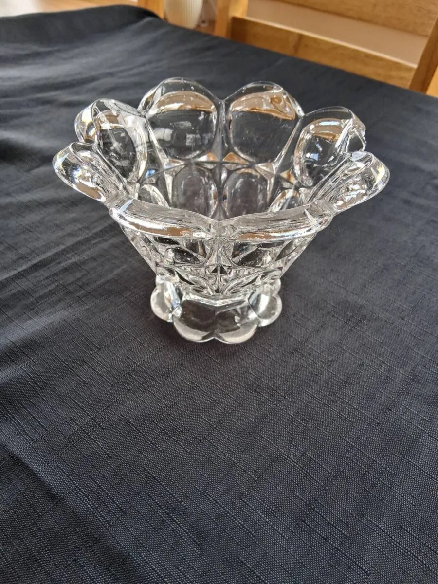 Glass Candy/Sugar Bowl - Image 1