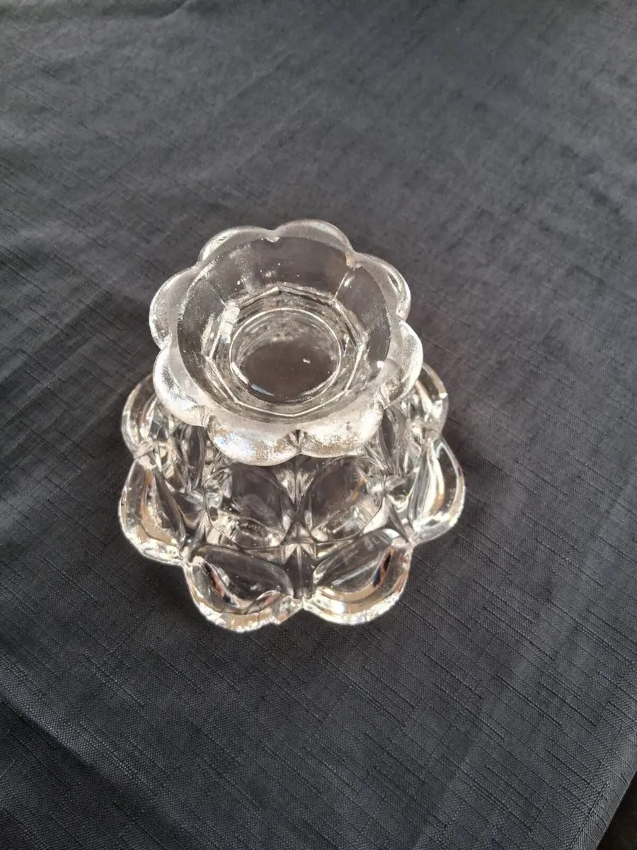 Glass Candy/Sugar Bowl - Image 2