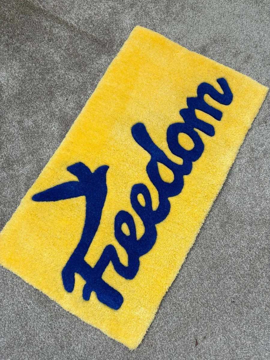 Handmade tufted rug Freedom - Image 3