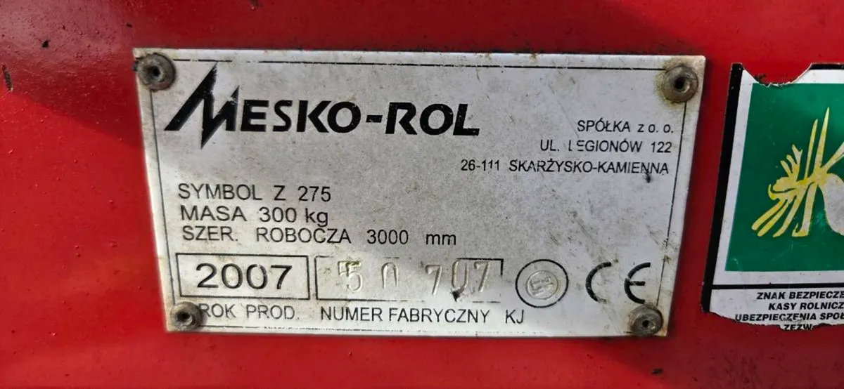 Mesko-Rol Z275 tedder - Image 4