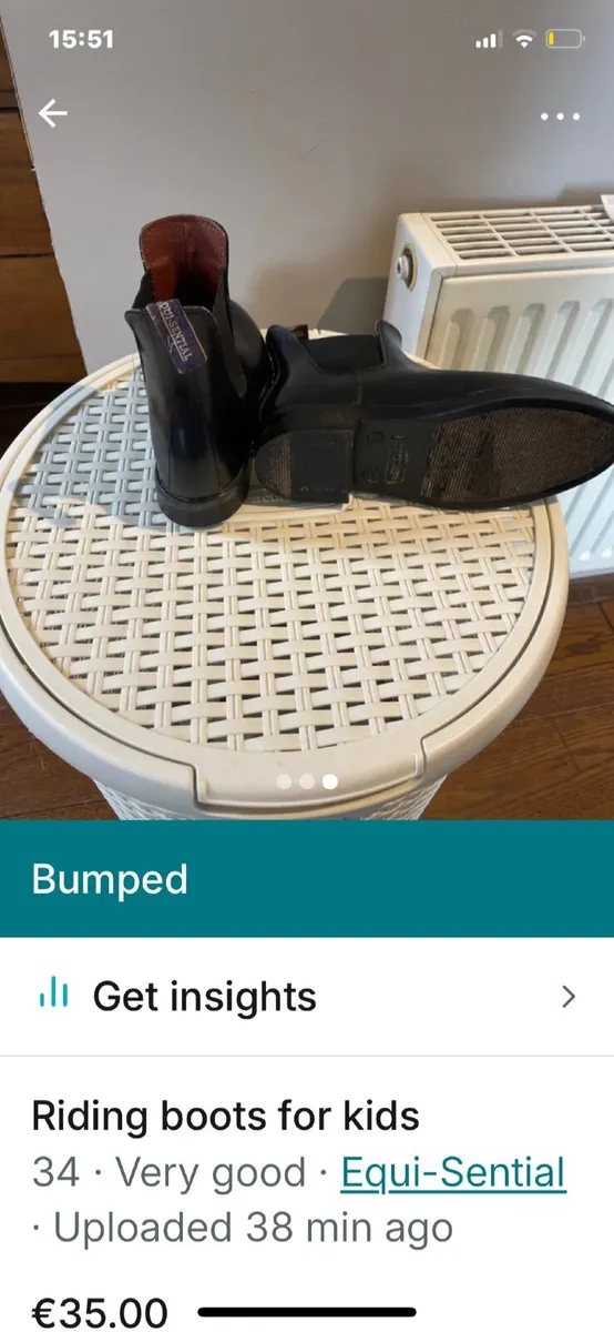 Equestrian riding boots kids - Image 1