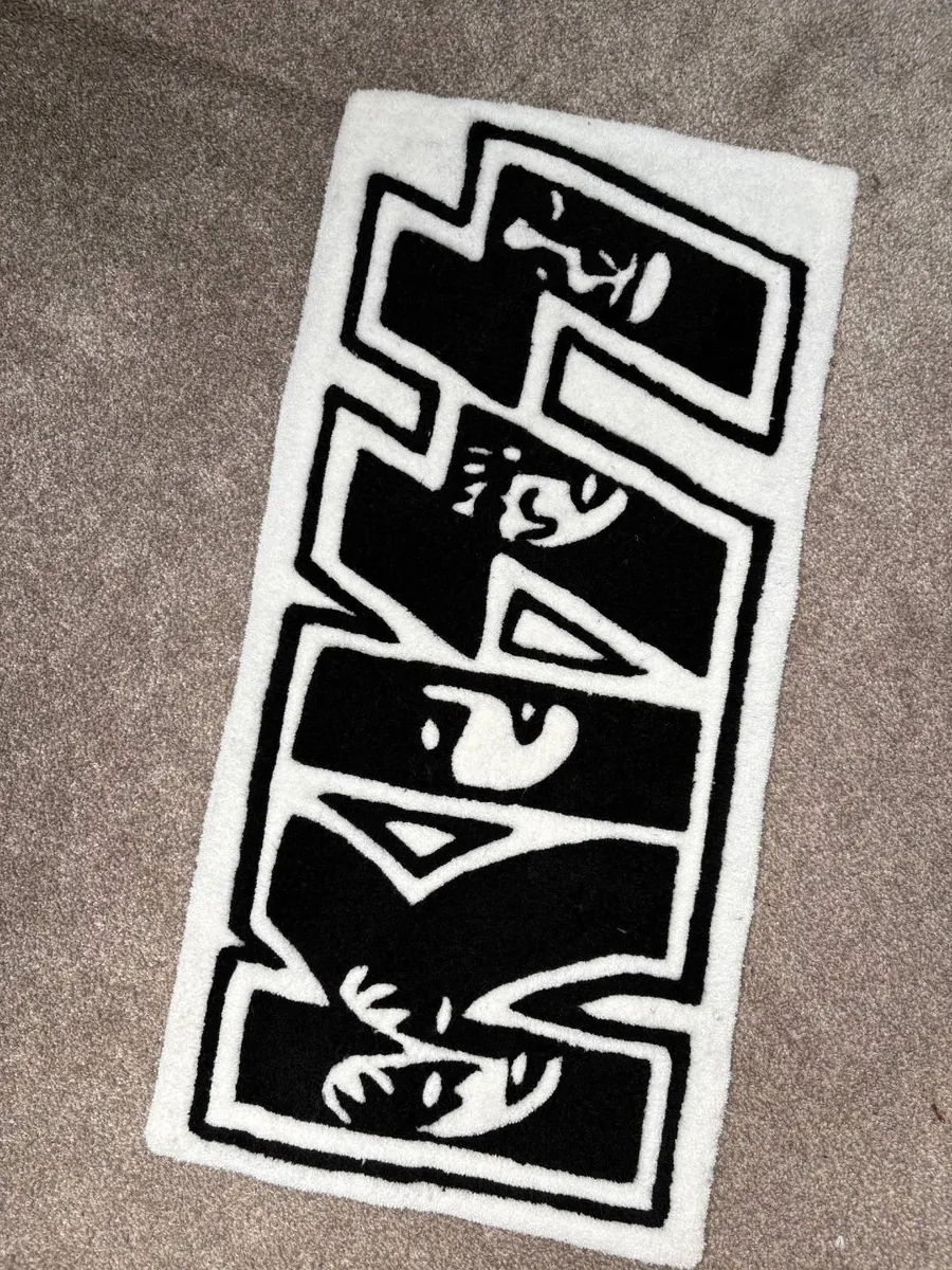 AC DC, KISS rock bands handmade rugs - Image 4