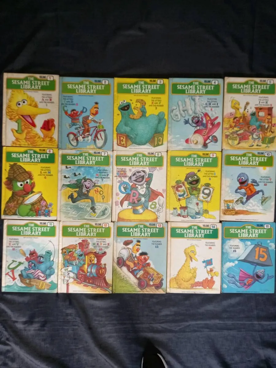 Sesame Street Complete Set Of Library Books - Image 1