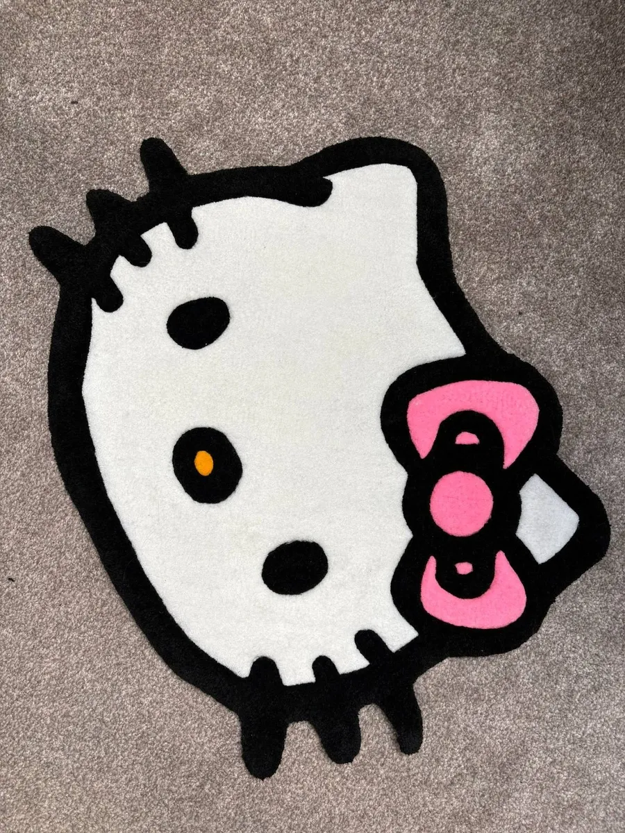 Hello kitty handmade rug - Image 1