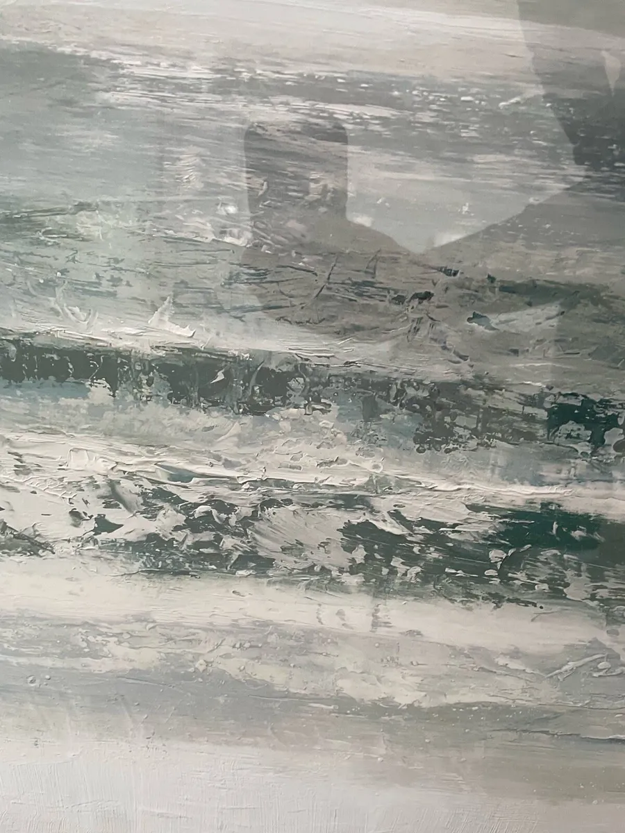 Stunning Grey picture 90 x90cm - Image 4