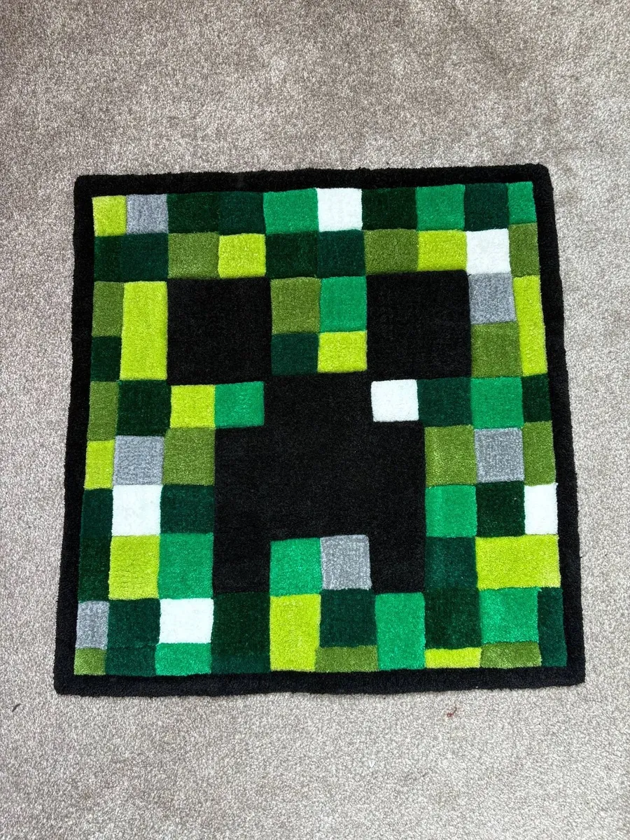 Minecraft handmade rug - Image 1