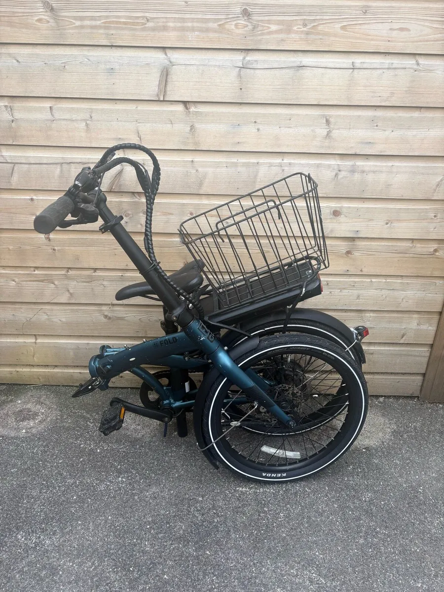 Folding E Bike Like New - Image 2