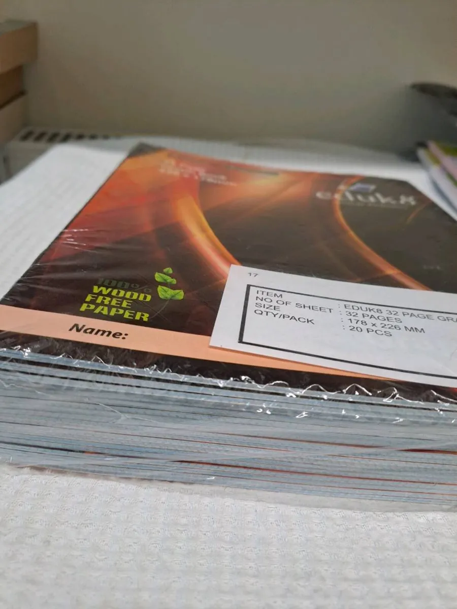 Graph Copy Books – 32 Page Pack of 20 New - Image 2