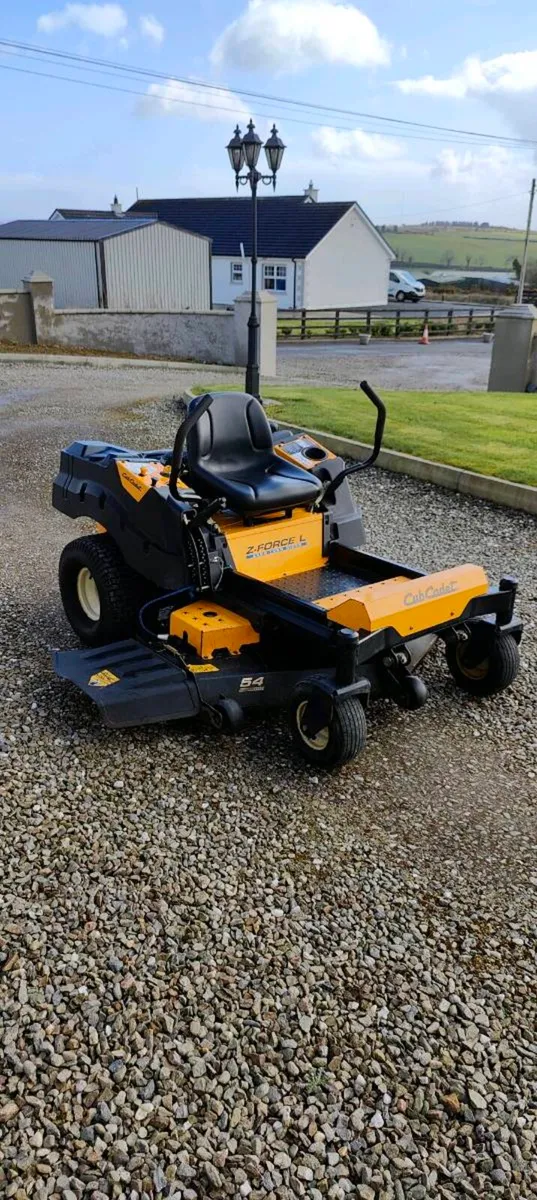 Cub Cadet Z-Force L54 Zero Turn – Low Hours - Image 1