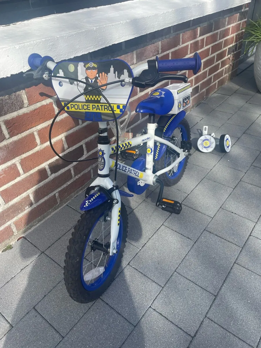 Kids Police Bike - Image 1