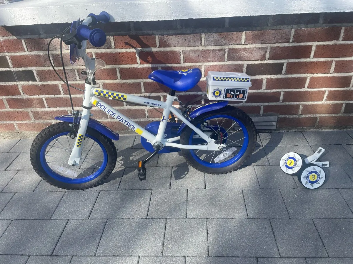 Kids Police Bike - Image 2