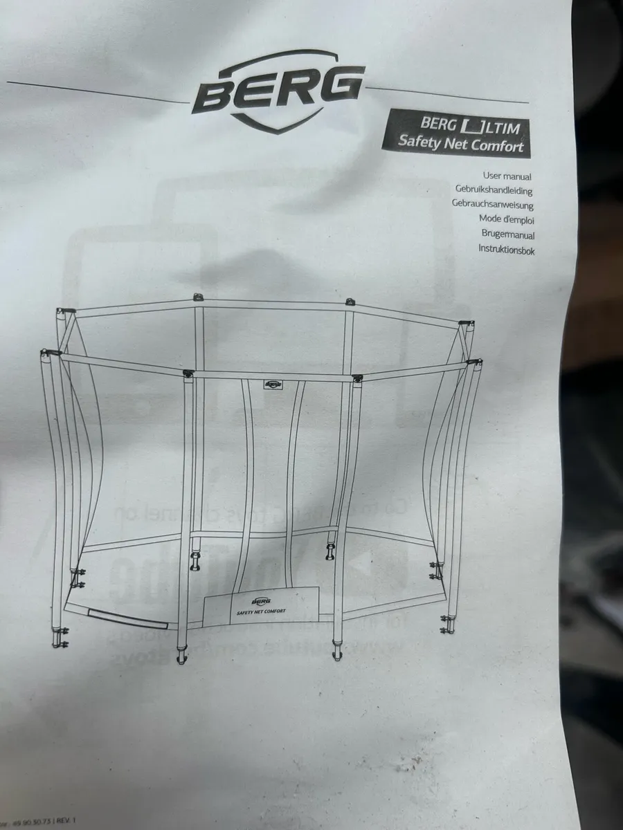 Berg Safety Net for Berg 410 in ground Trampoline - Image 4