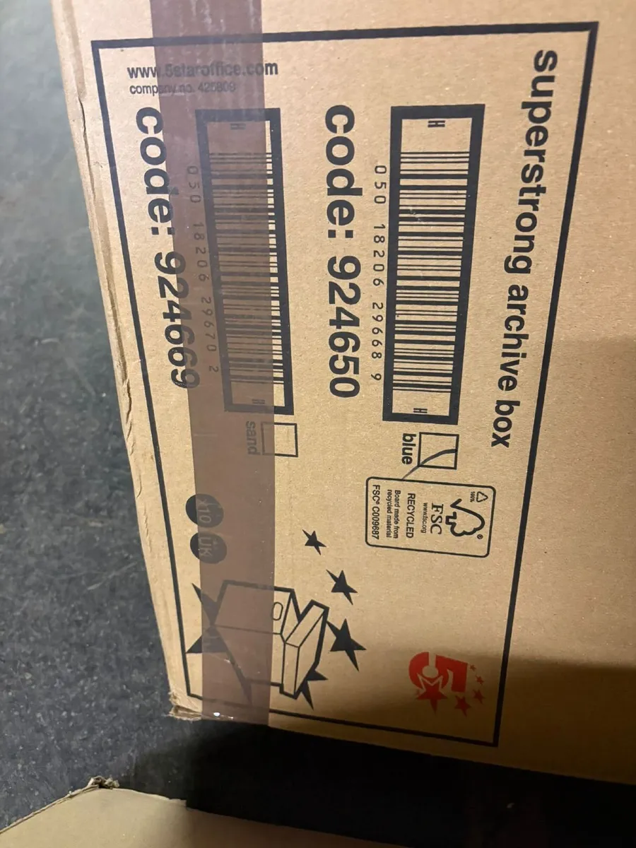 Job lot 20 archive boxes - £30+VAT - Image 3