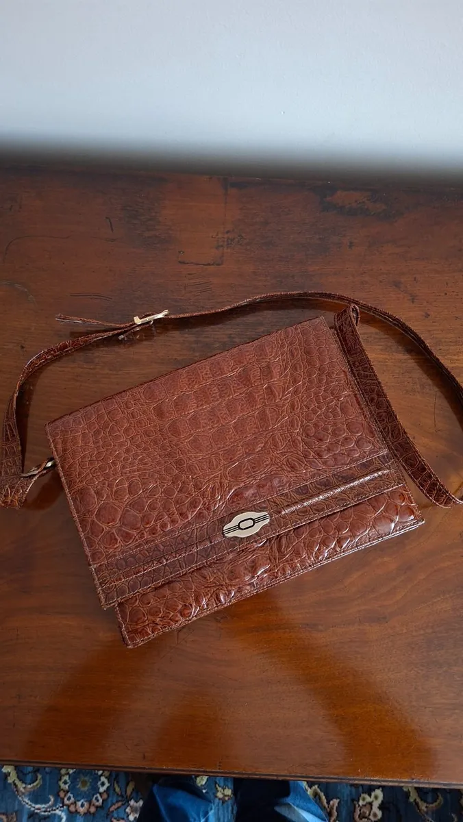 Leather Hand Bag - Image 2