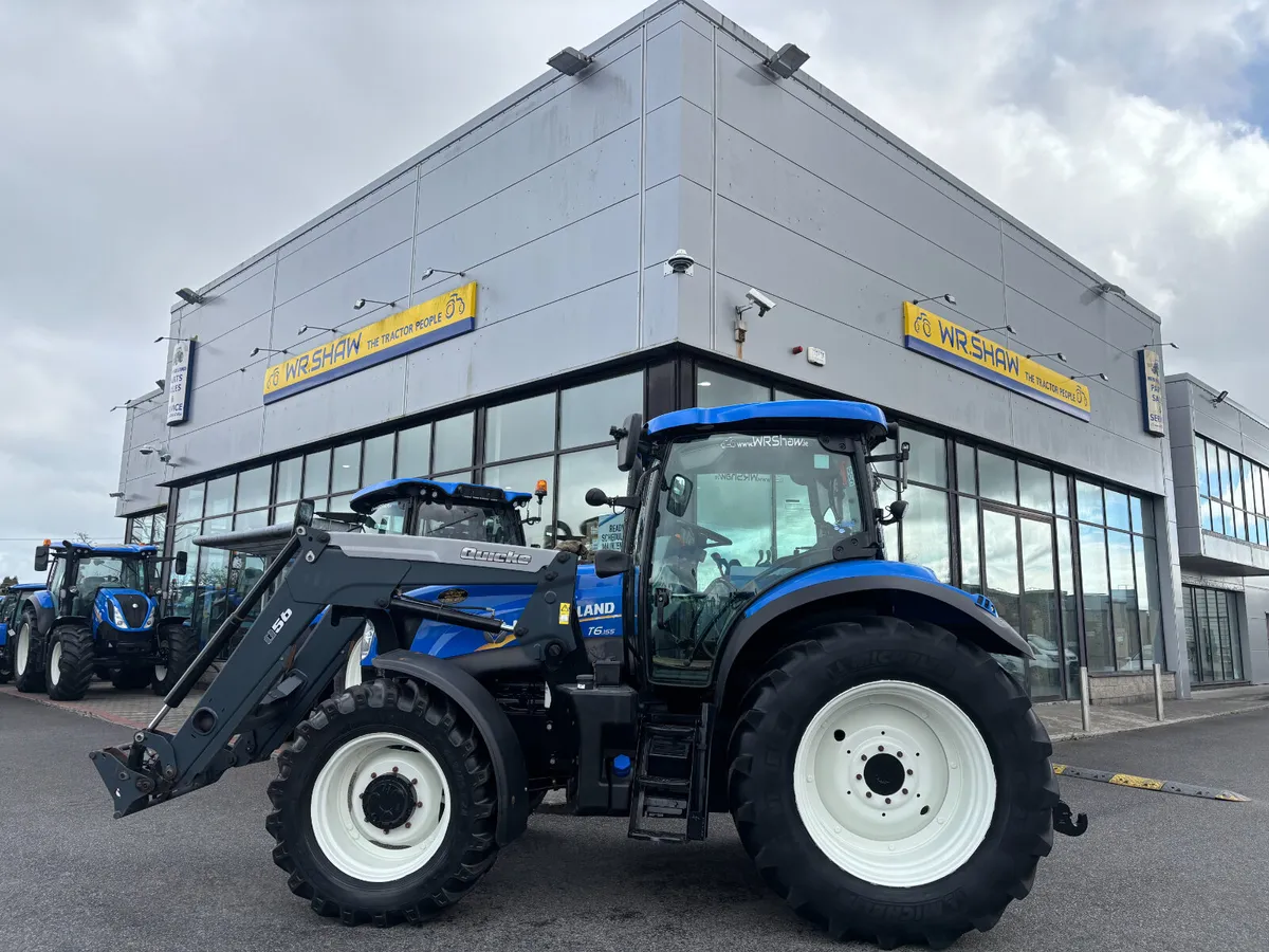 New Holland T6.155 Electro Command C/W Q5b-7763hrs - Image 1